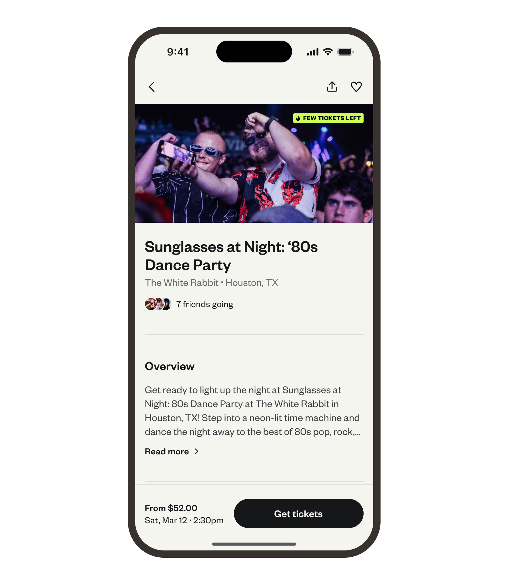 QR codes for events