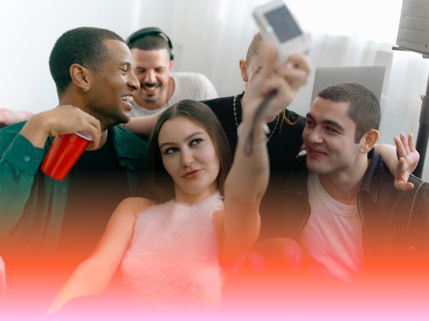 A crowd of people at Festival of Colours